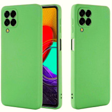 Чехол силиконовый MONDIGOS Slimfit для Samsung Galaxy M33 (M336) светло-зеленый бампер накладка