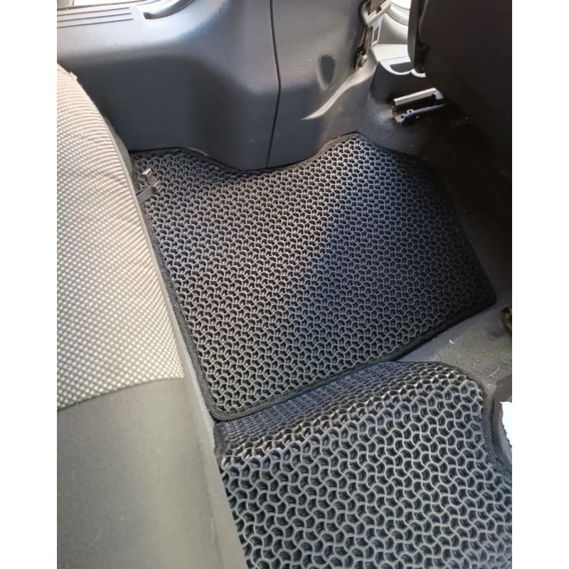 Килимки в салон авто EvaMood для Opel Combo C (2001 - 2011) сірий