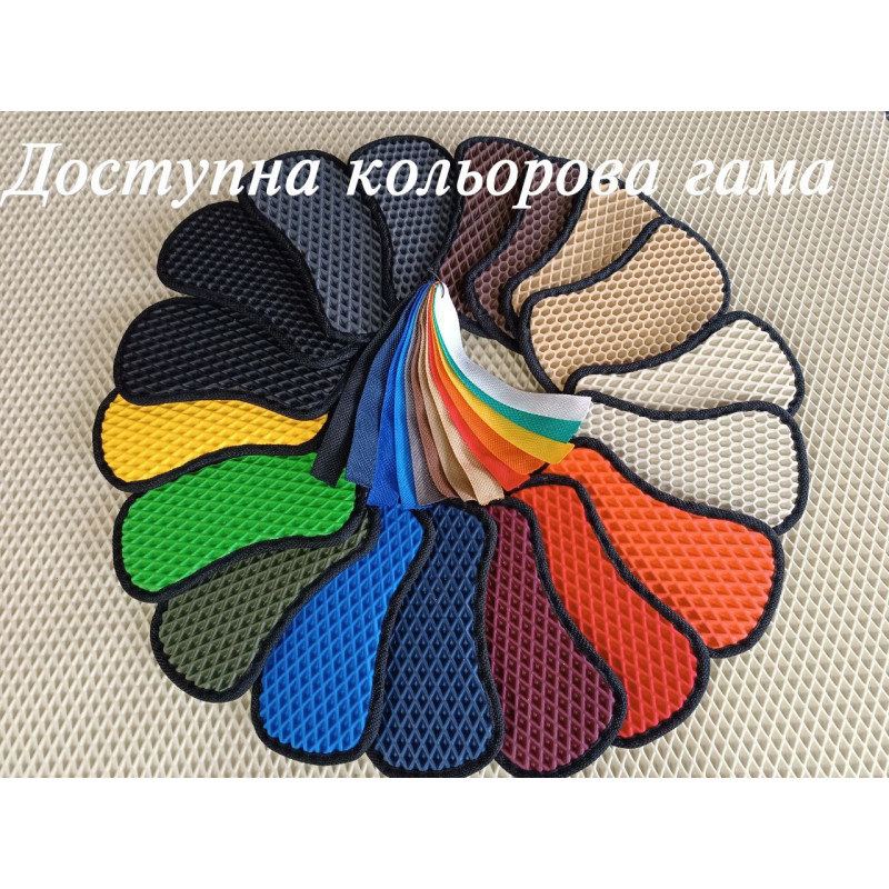 Сумка-органайзер в багажник EvaMood M Classic 48х24х24см синій (чорний кант)