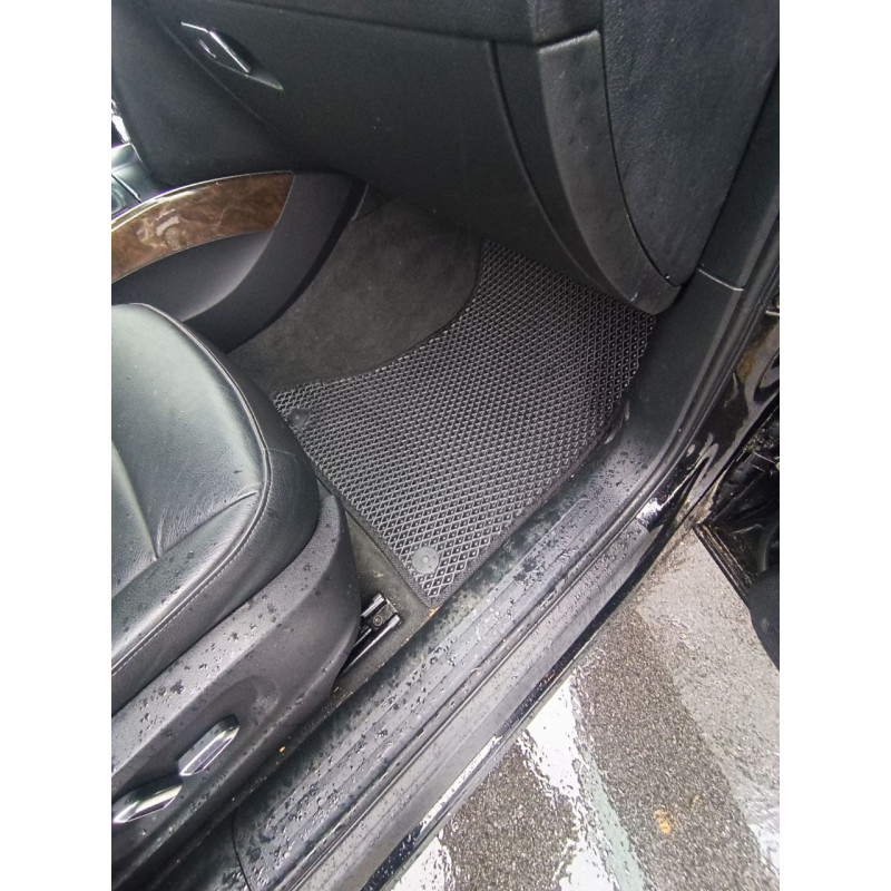 Килимки в салон авто EvaMood для Audi Q5 8R (2008-2017) чорний