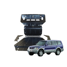Захист двигуна Houberk для Mitsubishi Pajero 3 (1999-2006)