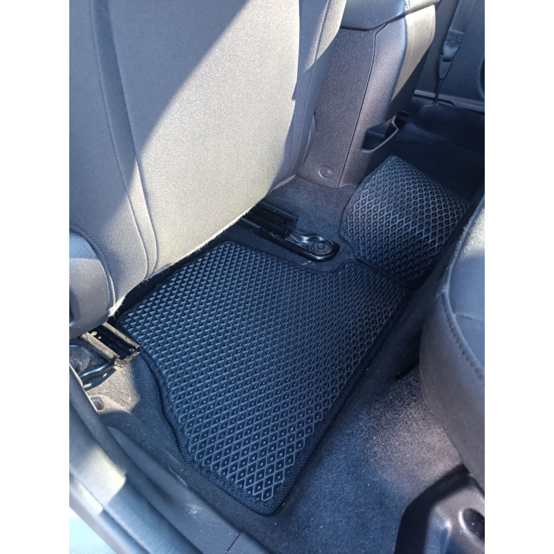 Килимки в салон авто EvaMood для Ford Focus 3 (2011-2018) SD+USA чорний