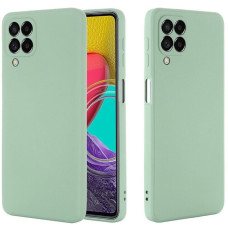 Чехол силиконовый MONDIGOS Slimfit для Samsung Galaxy M33 (M336) мятный бампер накладка
