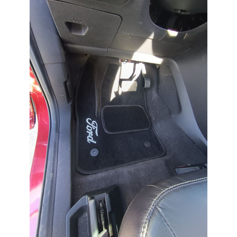 Килимки в салон авто EvaMood Premium для Ford Escape 3 (2012-2019) чорний