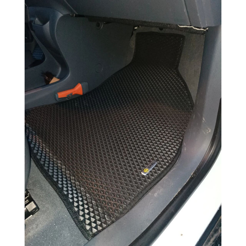Килимки в салон авто EvaMood для Mercedes A160 (2004-2012) сірий