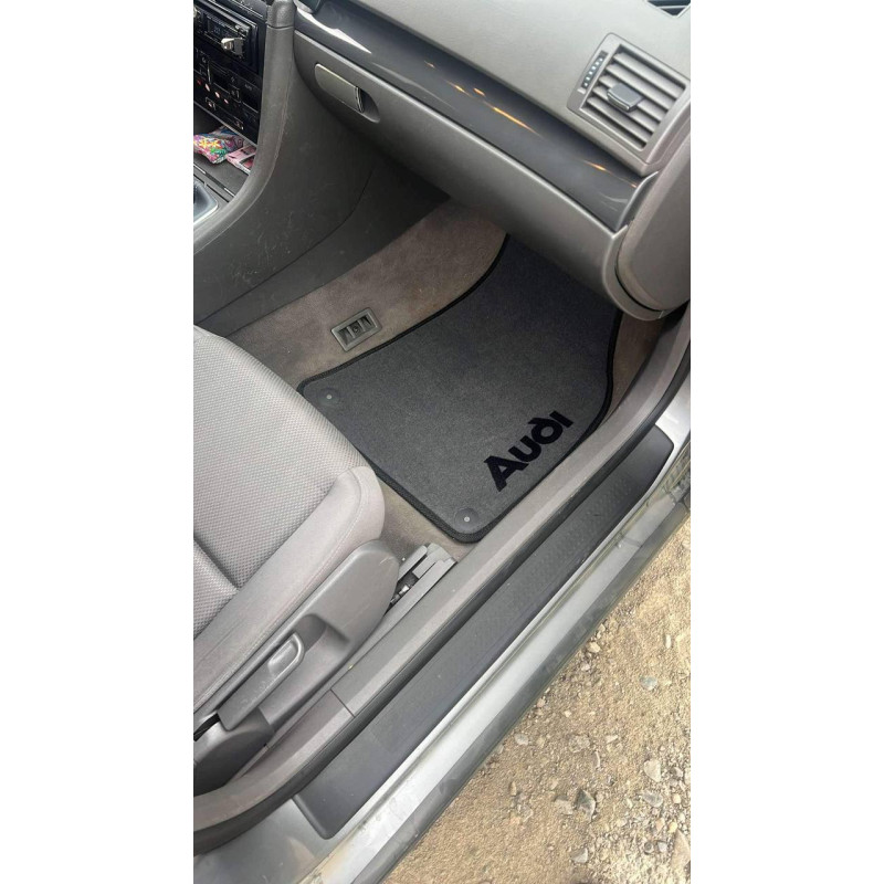 Килимки в салон авто EvaMood Comfort для Audi A4 B6 (2000-2008) сірий