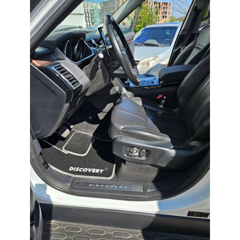 Килимки в салон авто EvaMood Premium для Land Rover Discovery 5 (2017+) чорний