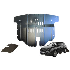 Захист двигуна Houberk для Hyundai SantaFe 3 DM (2012 -2018)