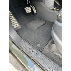 Килимки в салон авто EvaMood Comfort для Rivian R1T (2021+) чорний