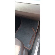 Килимки в салон авто EvaMood Comfort для Volkswagen Passat B6 (2005-2010) коричневий