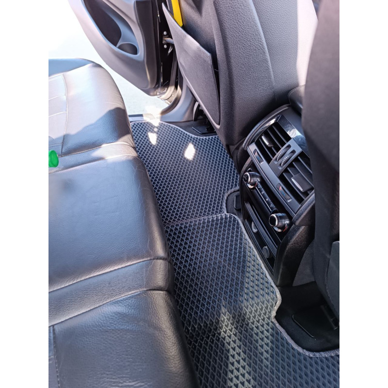 Килимки в салон авто EvaMood для BMW X5 Series F15 (2014+) чорний