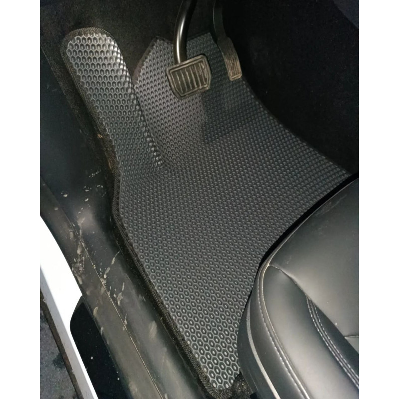 Коврики в салон авто EvaMood для Mercedes A160 (2004-2012) серый