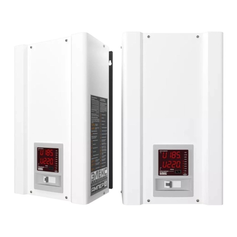 Стабілізатор напруги Елекс Ампер У 12-1/80А 18 кВт v2.1 однофазний