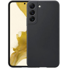 Чехол силиконовый MONDIGOS Slimfit для Samsung Galaxy S22 Plus черный бампер накладка