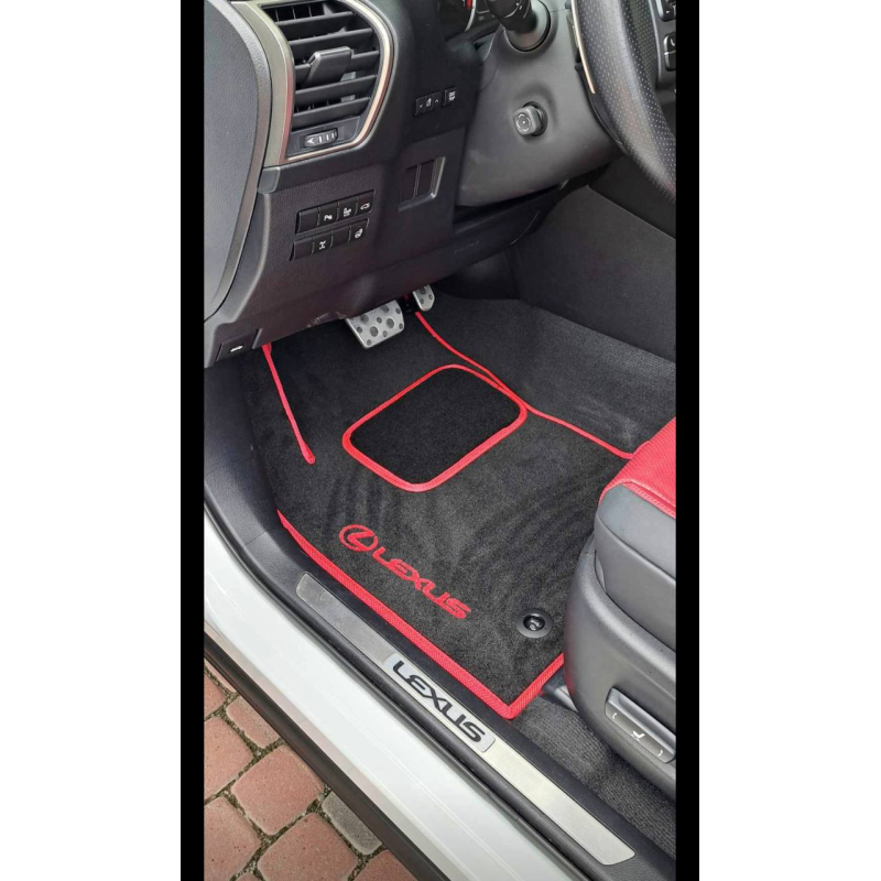 Килимки в салон авто EvaMood Comfort для Lexus NX200t (2014-2021) чорний