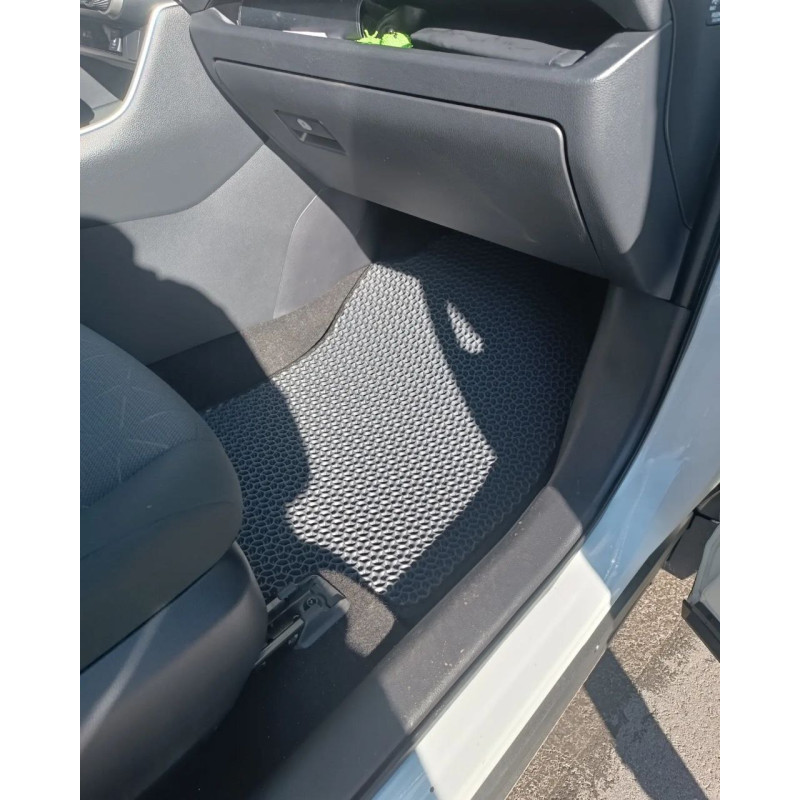 Килимки в салон авто EvaMood для Toyota RAV 4 Hybrid (2016) чорний