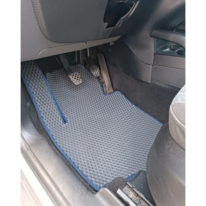 Килимки в салон авто EvaMood для Seat Altea (2005+) чорний