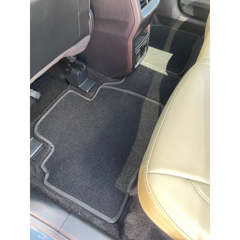 Килимки в салон авто EvaMood Comfort для Ford Edge 2 (2014+) чорний