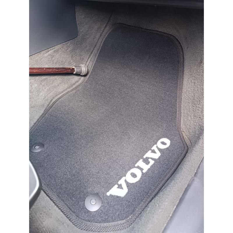 Килимки в салон авто EvaMood Premium для Volvo S60 1 (2000-2009) сірий