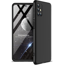 Чехол MONDIGOS Slimfit для Samsung Galaxy M31s M317 чёрный силиконовый матовый бампер накладка