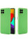 Чехол для Samsung Galaxy M33 (M336) силиконовый светло-зеленый