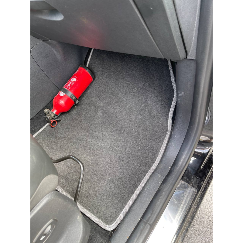 Килимки в салон авто EvaMood Premium для Renault Scenic 3 (2009-2016) чорний