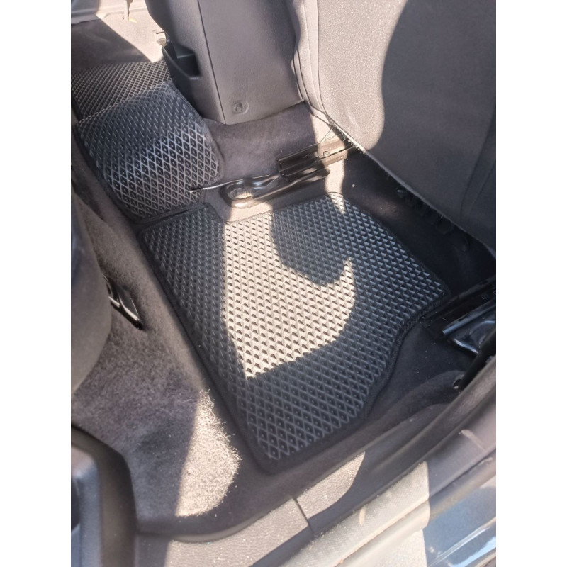 Килимки в салон авто EvaMood для Ford Focus 3 (2011-2018) SD+USA чорний