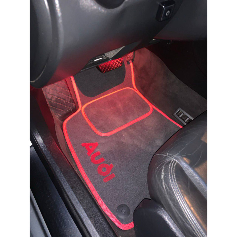 Килимки в салон авто EvaMood Comfort для Audi A4 B6 (2000-2008) сірий