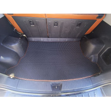 Килимок в багажник авто EvaMood для Kia Sportage 2 (2004-2010) чорний