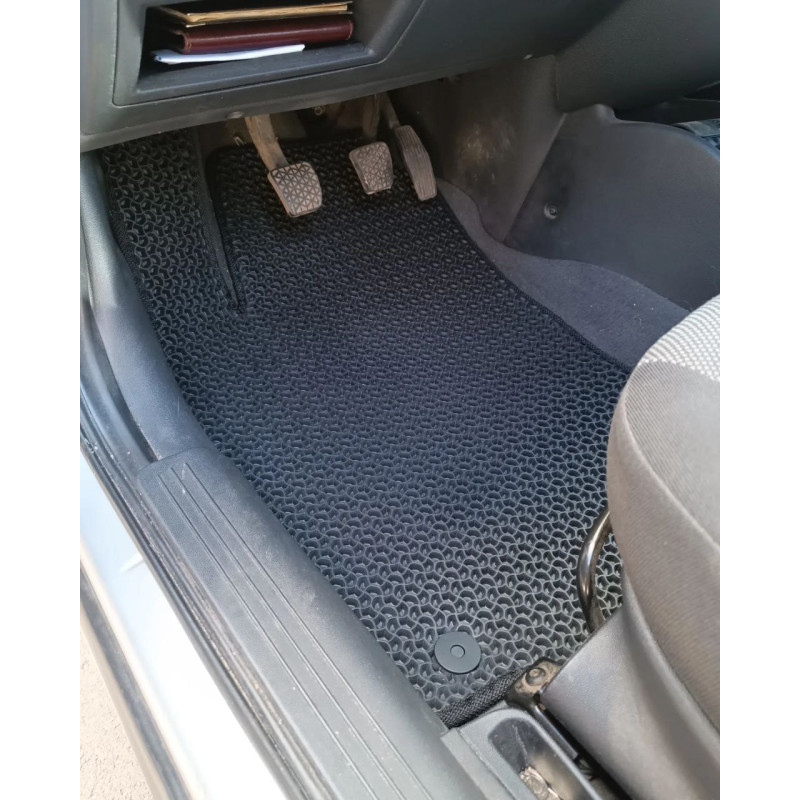 Килимки в салон авто EvaMood для Opel Combo C (2001 - 2011) сірий