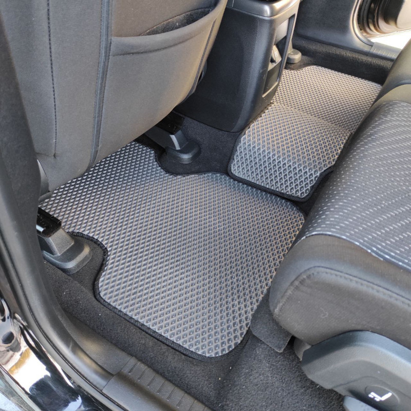 Килимки в салон авто EvaMood для Dodge Journey (2008-2020) чорний