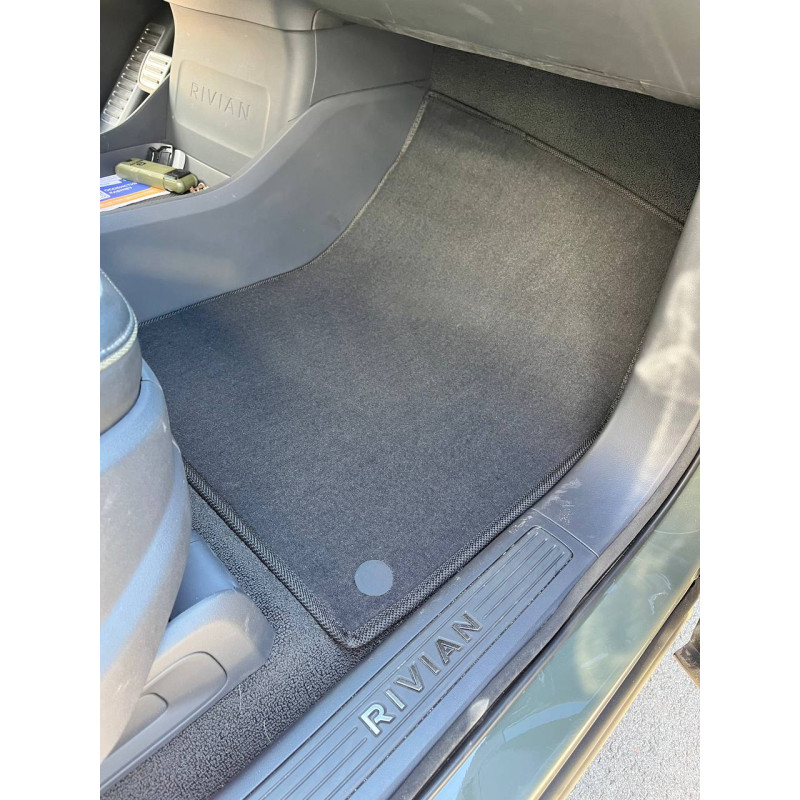 Килимки в салон авто EvaMood Comfort для Rivian R1T (2021+) чорний