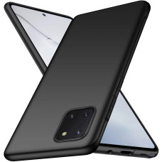 Чехол MONDIGOS Slimfit для Samsung Galaxy Note 10 lite N770 чёрный силиконовый бампер накладка