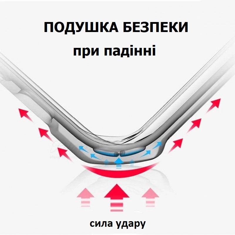 Чехол для Samsung Galaxy S22  противоударный прозрачный 