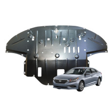 Захист двигуна Houberk для Hyundai Sonata 7 (LF) (2014-2017) як штатний пластик 
