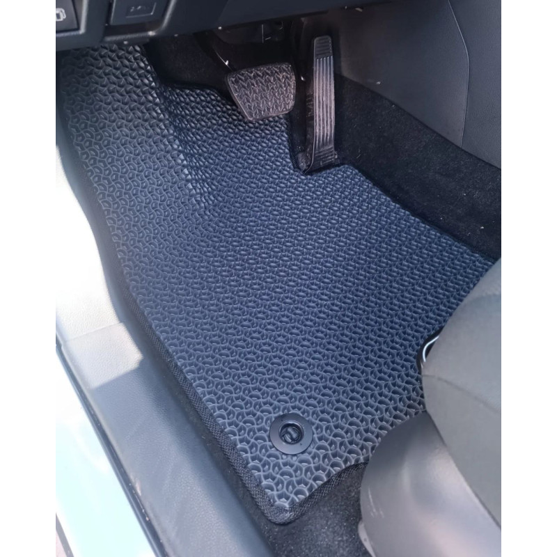 Килимки в салон авто EvaMood для Toyota RAV 4 Hybrid (2016) чорний