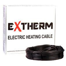 Тепла підлога електрична Extherm нагрівальний кабель 0,8м² 240 Вт 8м (ETT ЕСО 30-240)