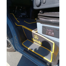 Килимки в салон авто EvaMood Premium для Mercedes Sprinter (W906) (2006-2018) чорний