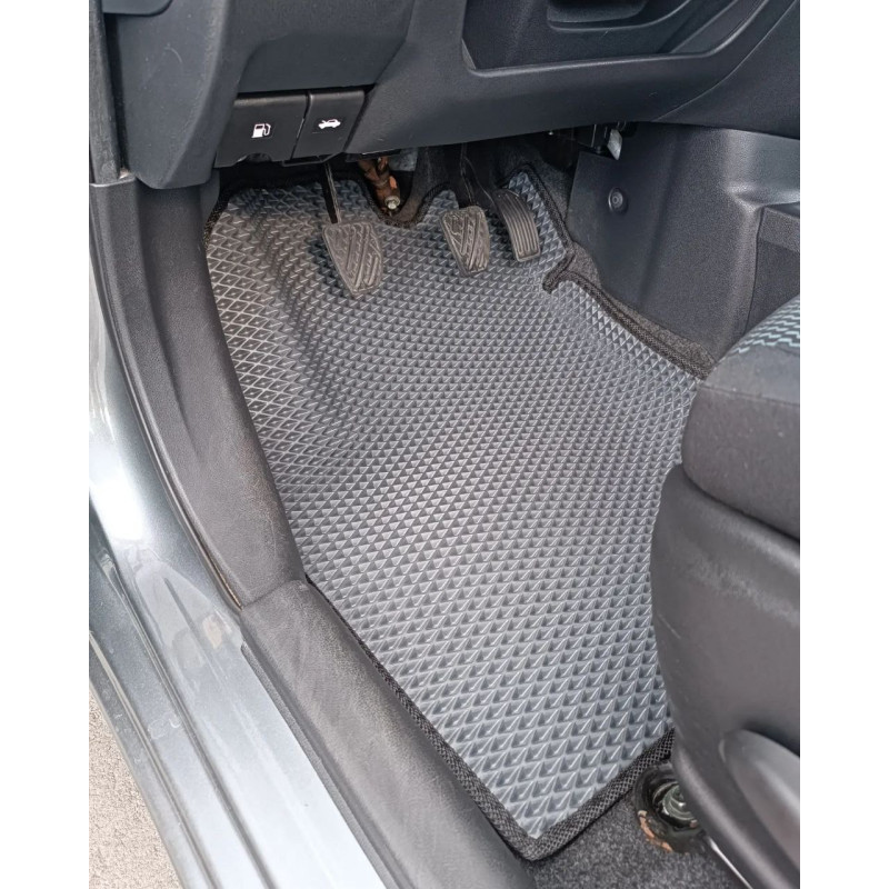 Килимки в салон авто EvaMood для Mercedes A160 (2004-2012) сірий