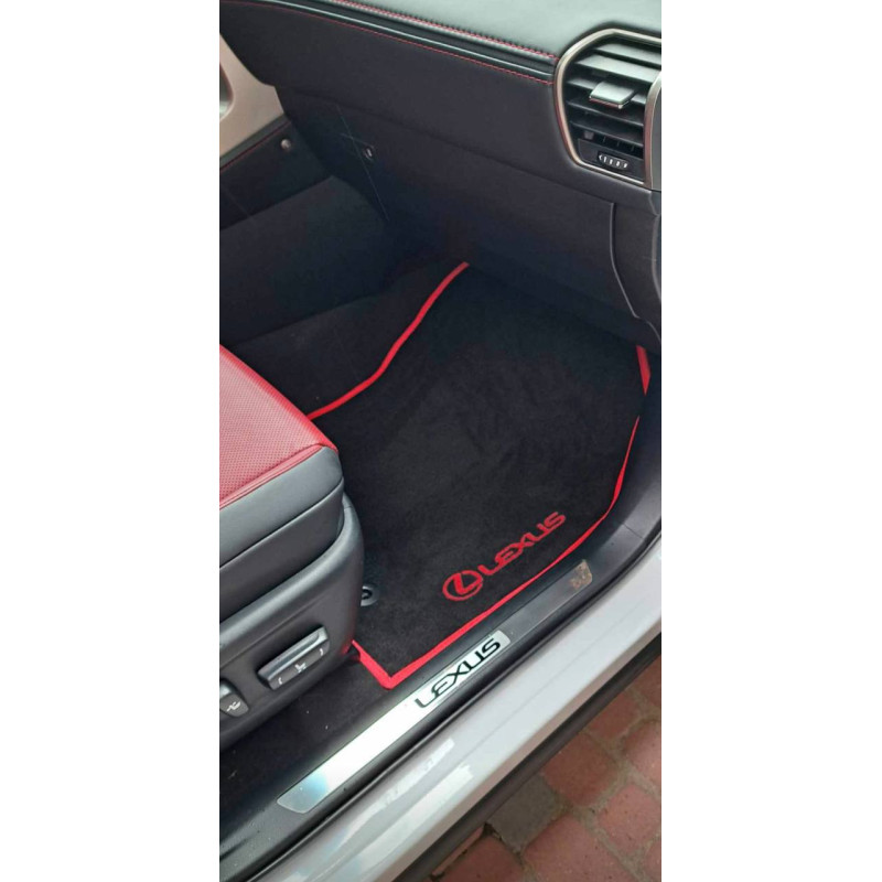Килимки в салон авто EvaMood Comfort для Lexus NX200t (2014-2021) чорний
