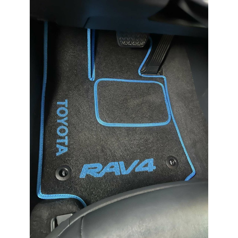 Килимки в салон авто EvaMood Comfort для Toyota RAV 4 (2019+) чорний