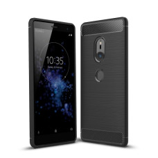 Чехол MONDIGOS Carbon Style для Sony Xperia XZ2 compact h8324 dual чёрный бампер накладка