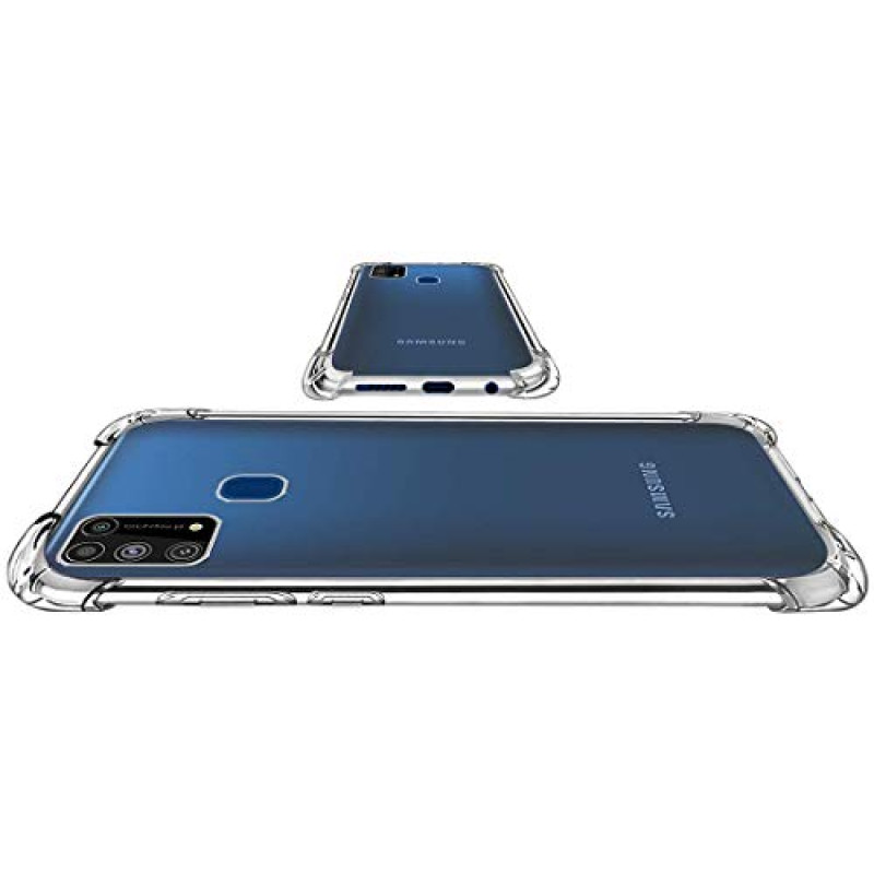 Чехол для Samsung Galaxy M31 m315  противоударный прозрачный 
