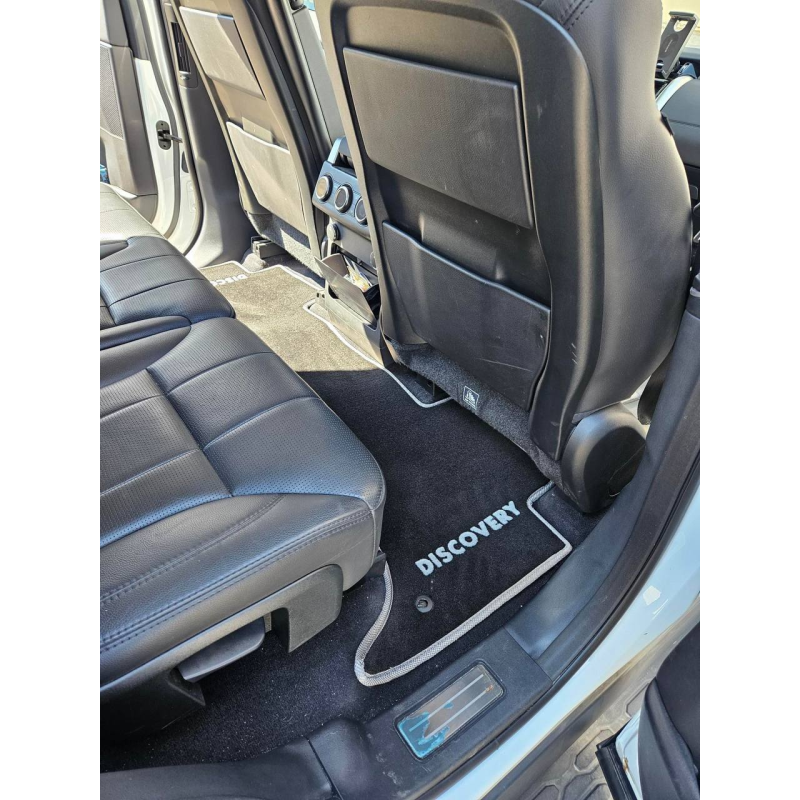Килимки в салон авто EvaMood Premium для Land Rover Discovery 5 (2017+) чорний
