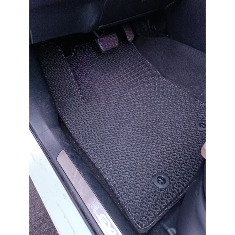 Килимки в салон авто EvaMood для Lexus NX200t (2014-2021) сірий