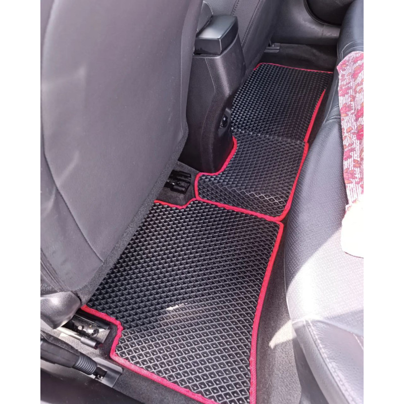 Килимки в салон авто EvaMood для KIA Stonic (2017+) сірий