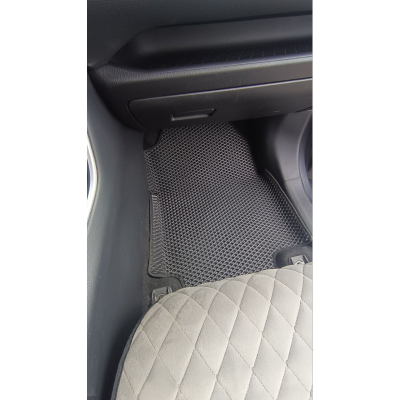 Килимки в салон авто EvaMood Comfort для Toyota RAV4 XA50 (2018+) чорний