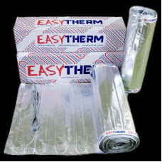 Тепла підлога електрична EASYTHERM нагрівальний мат фольгований 1м² 160 Вт 0,5х2м (EMF 1.00)