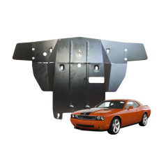 Захист двигуна Houberk для Dodge Challenger 3 (2008+) "2WD" (d1e800804)