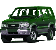 Захист двигуна Houberk для Opel Monterey 2 (1992-2002)